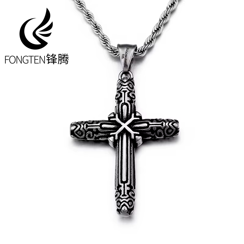 Men Accessories Bd - Fongten Retro Chéo Phù Hộ Mặt