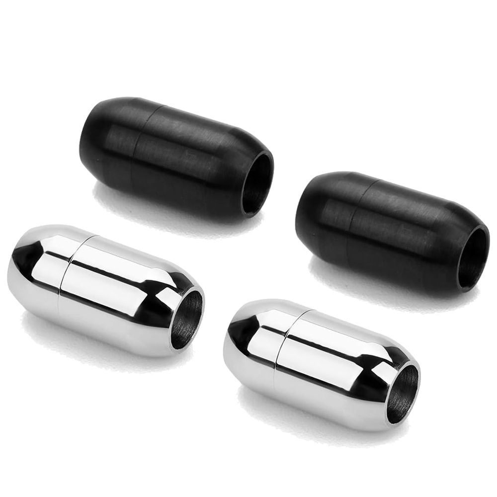 Men'S Accessories Designer - 2pcs Stainless Steel Magnetic Clasp Leather