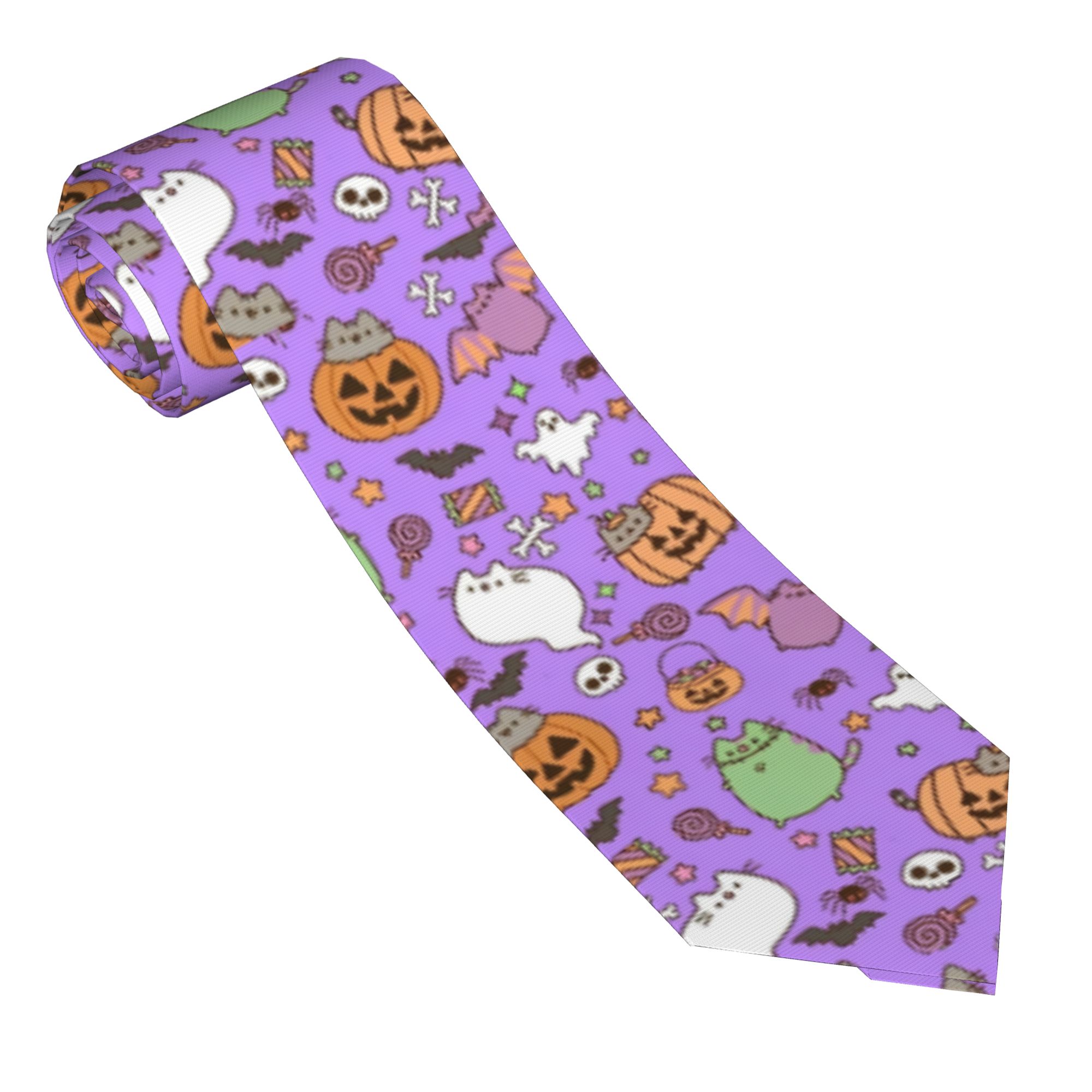 Men Accessories Wedding - Cute Cats P-Pusheencats Gifts Necktie Slim
