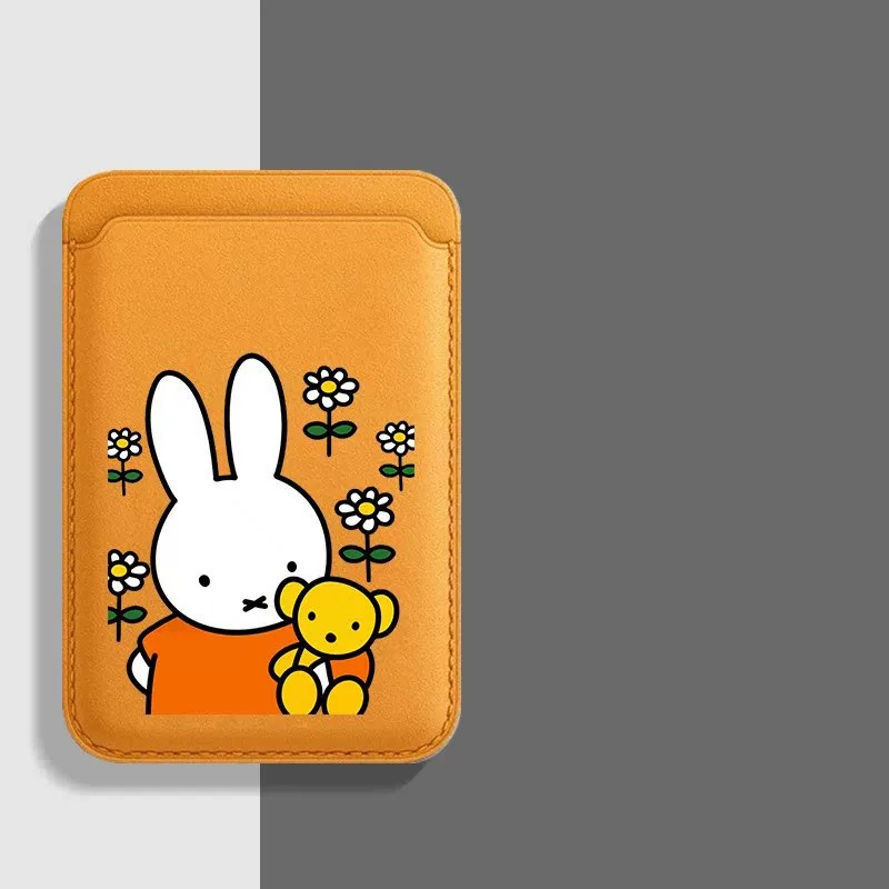 Card Case Minimalist - Miffy Kawaii Anime Magsafe Magnetic Attraction