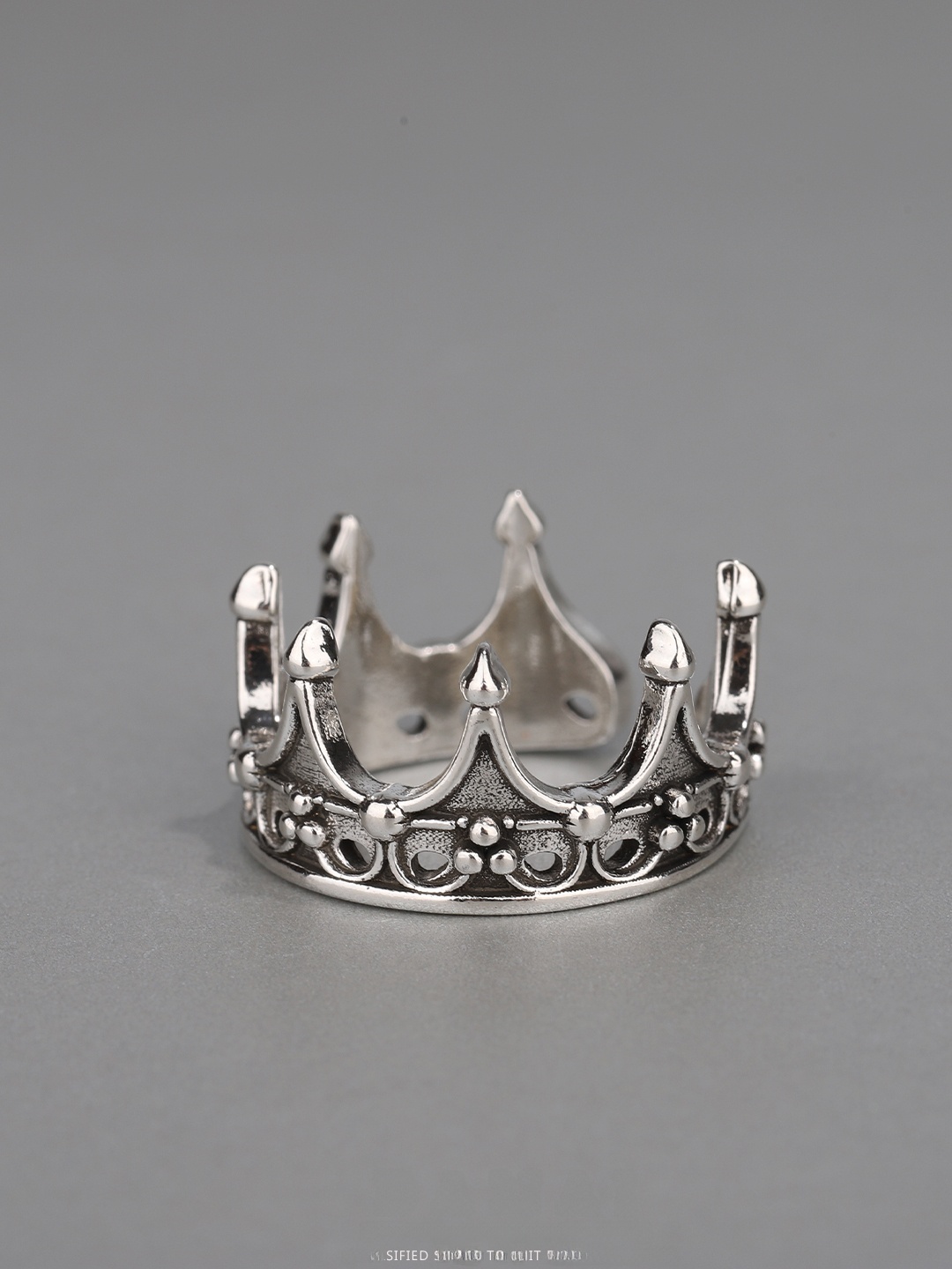 Gothic Crown Ring Adjustable O - đánh giá và giá Men'S Accessories Designer