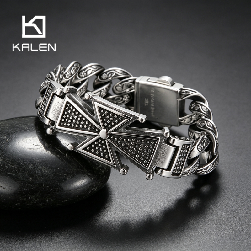 Kalen Vintage Stainless Steel  - đánh giá và giá Men Accessories Bd