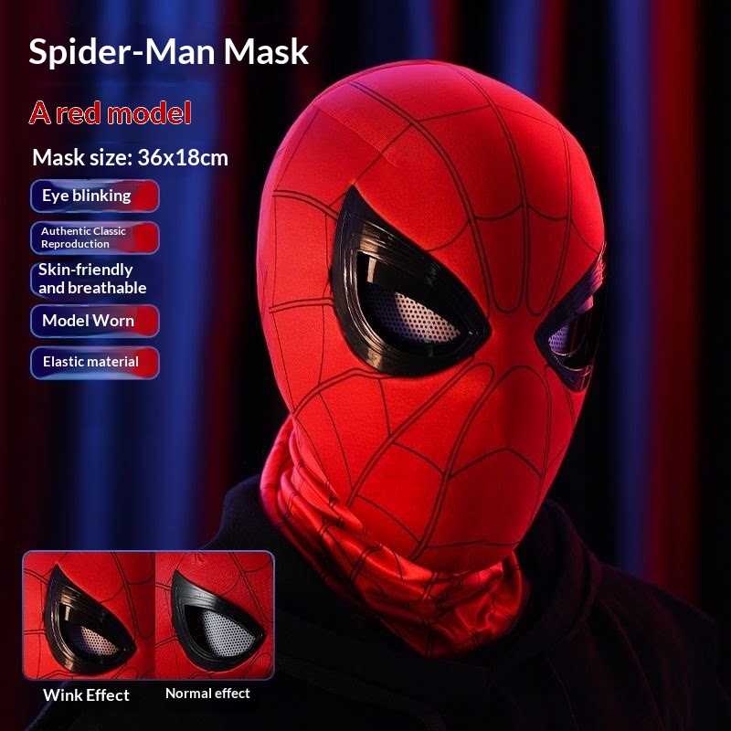 스파이더맨 Spider-Man Headgear Mova - đánh giá và giá Men'S Accessories Designer