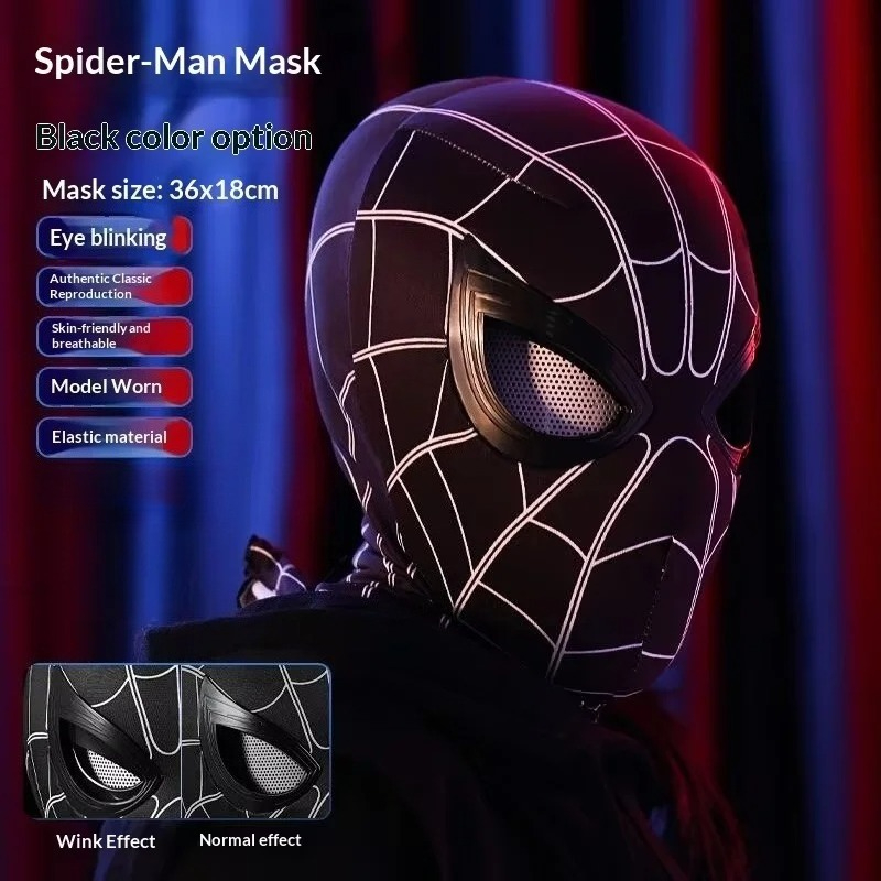 스파이더맨 Spider-Man Headgear Mova - đánh giá và giá Men'S Accessories Designer