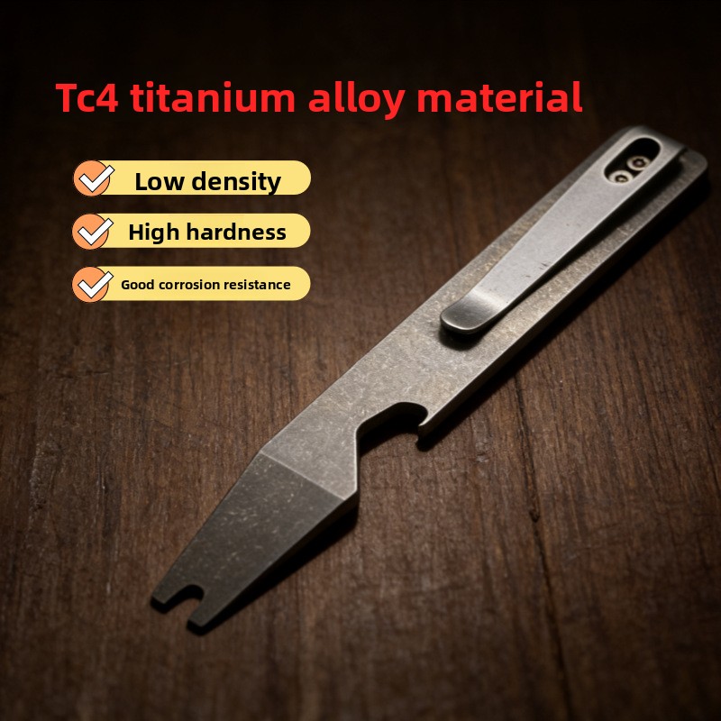 Titanium Pry Bar EDC Multi Too - đánh giá và giá Keychain Multi Tool