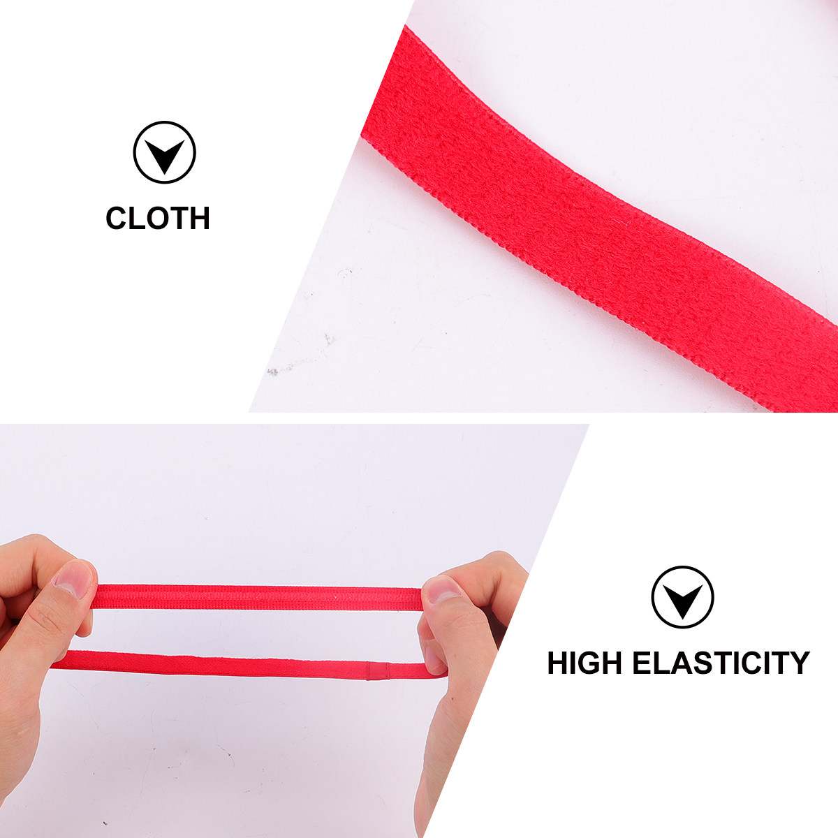5Pcs Sports Headbands Elastic  - đánh giá và giá Men'S Yoga Accessories
