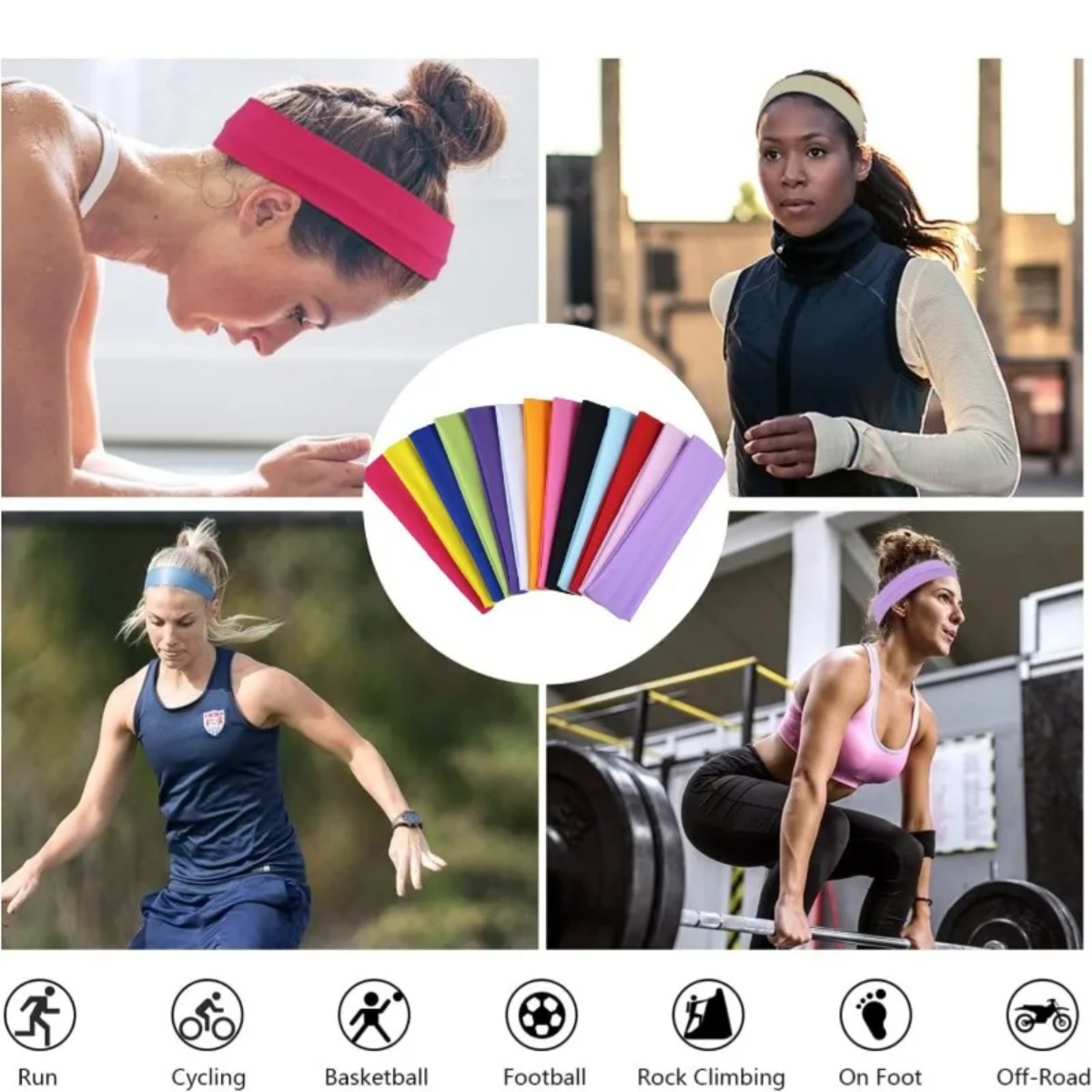 Elastic Macaron Color Sports Q - đánh giá và giá Men'S Yoga Accessories