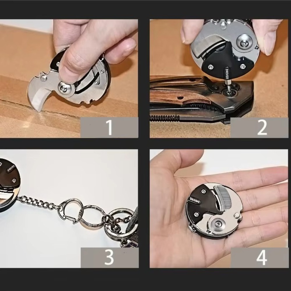 New Mini Keychain With Batch H - đánh giá và giá Keychain Multi Tool