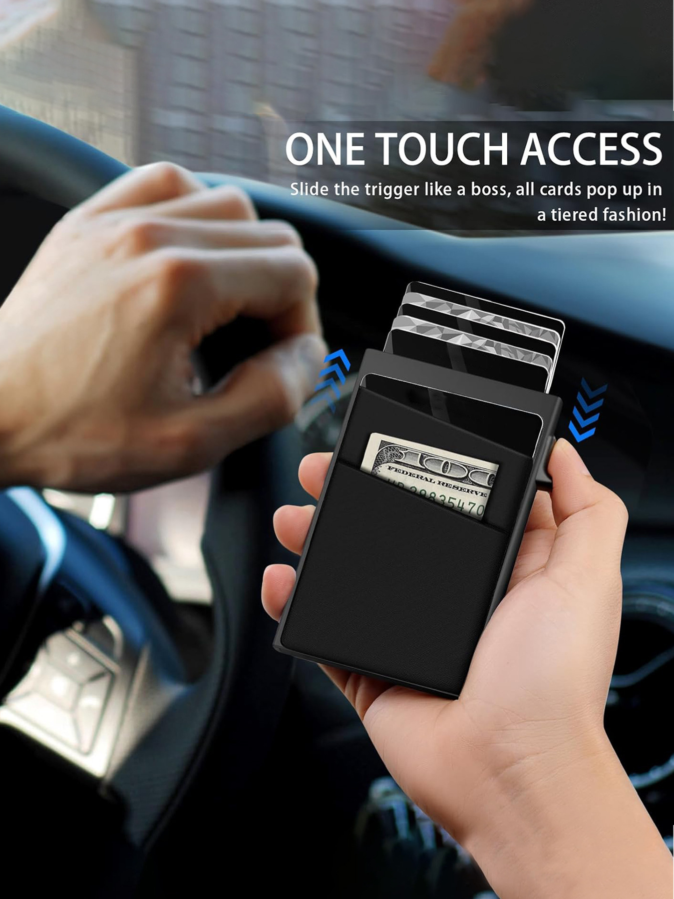 Anti-theft Cards Protectors Ca - đánh giá và giá Card Case Minimalist