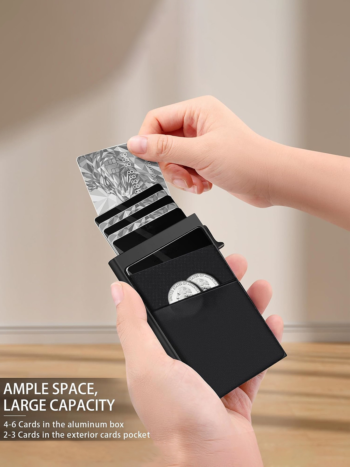 Anti-theft Cards Protectors Ca - đánh giá và giá Card Case Minimalist