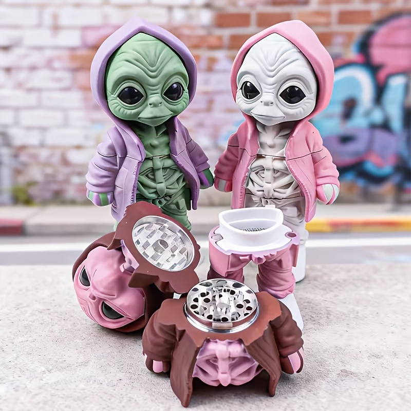 Funny Alien Herb Grinder Spice - đánh giá và giá Men Accessories Usa