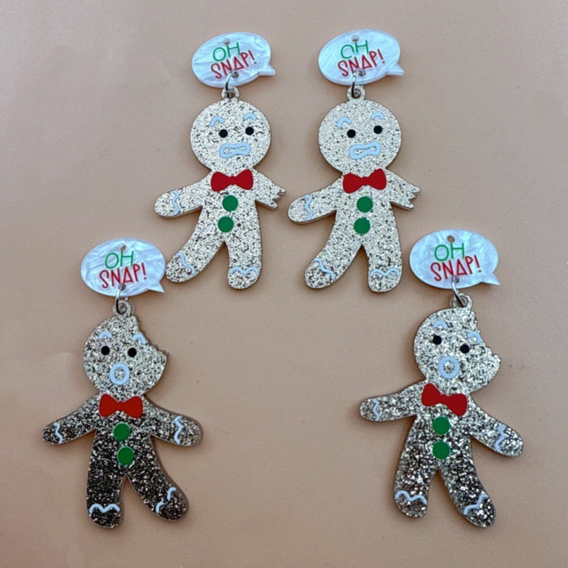 10pcs Cute Christmas Gingerbre - đánh giá và giá Men Accessories Usa