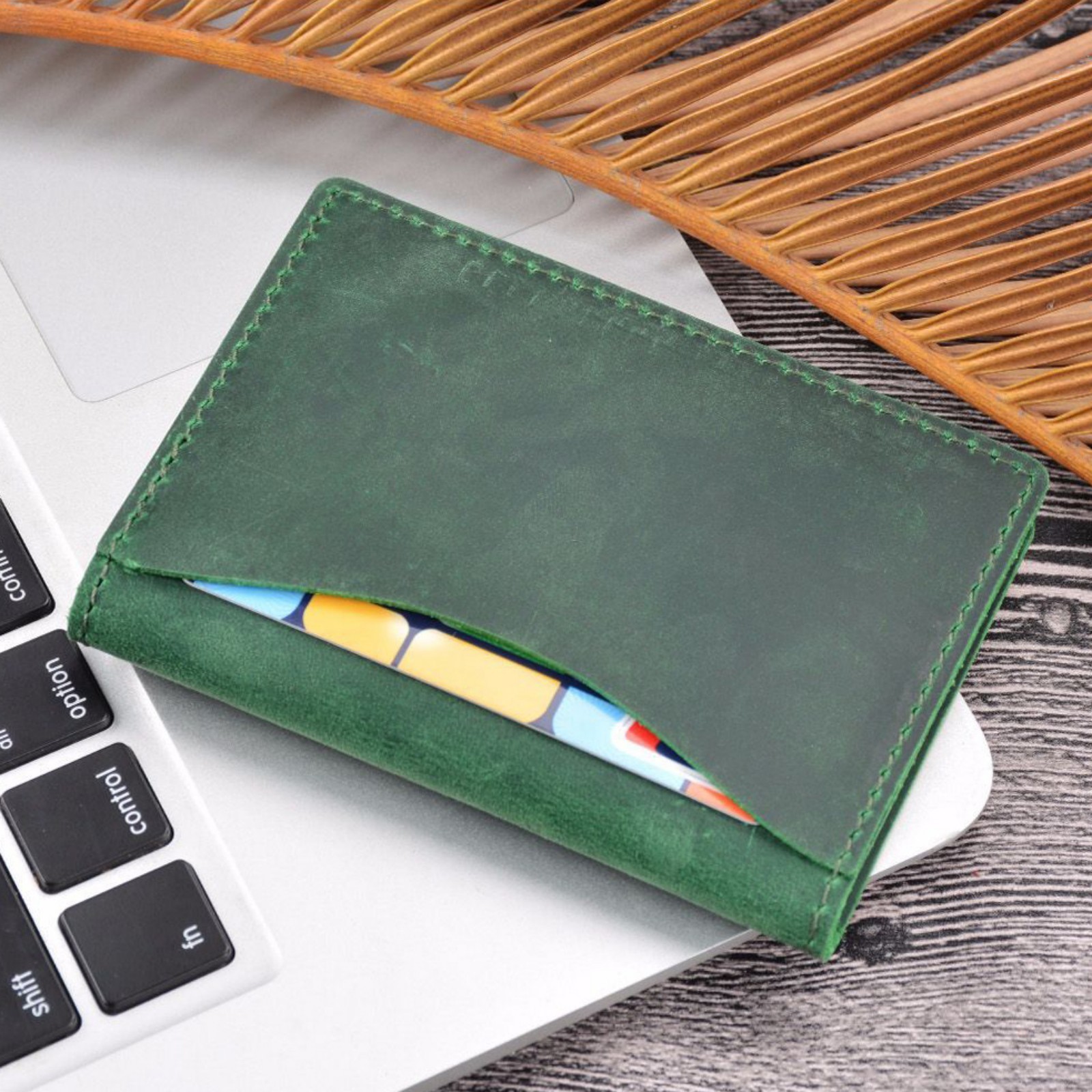 Genuine Leather Pocket Slim Ca - đánh giá và giá Card Case Minimalist