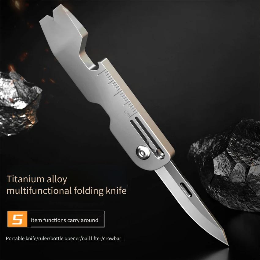 Titanium Alloy Multi-Function  - đánh giá và giá Keychain Multi Tool