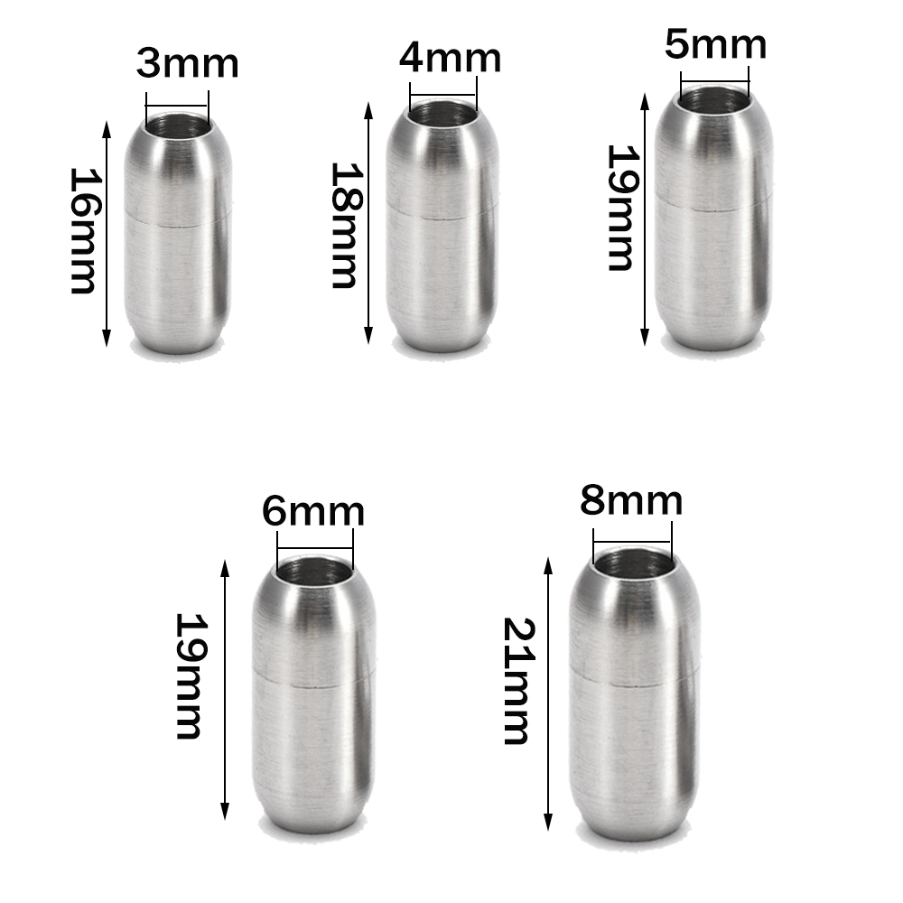 2pcs Stainless Steel Magnetic  - đánh giá và giá Men'S Accessories Designer