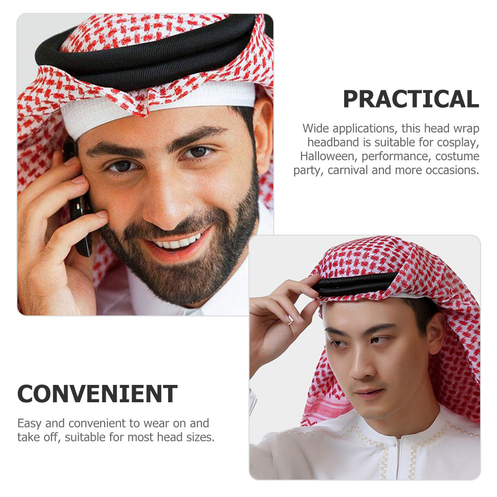 Dubai Men Arab Headband PU Bra - đánh giá và giá Men Accessories In Dubai