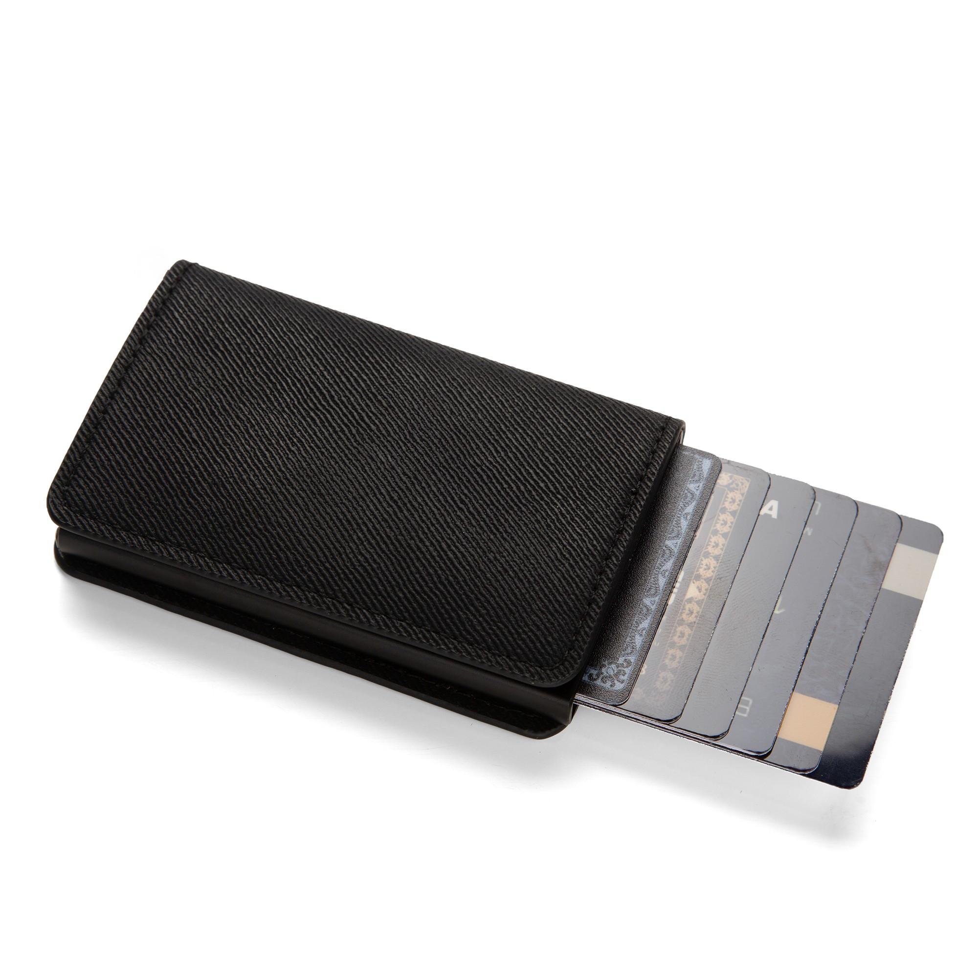 Anti-theft RFID credit card ho - đánh giá và giá Card Case Minimalist