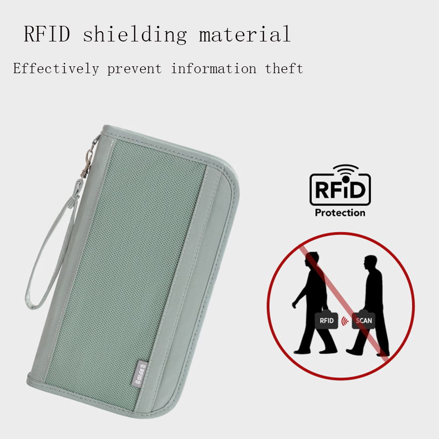 1 Pcs Travel Wallet RFID Block - đánh giá và giá Card Case Minimalist