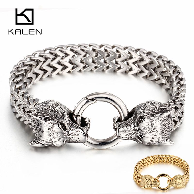 KALEN 19-23cm Rock Viking Wolf - đánh giá và giá Men Accessories Bd