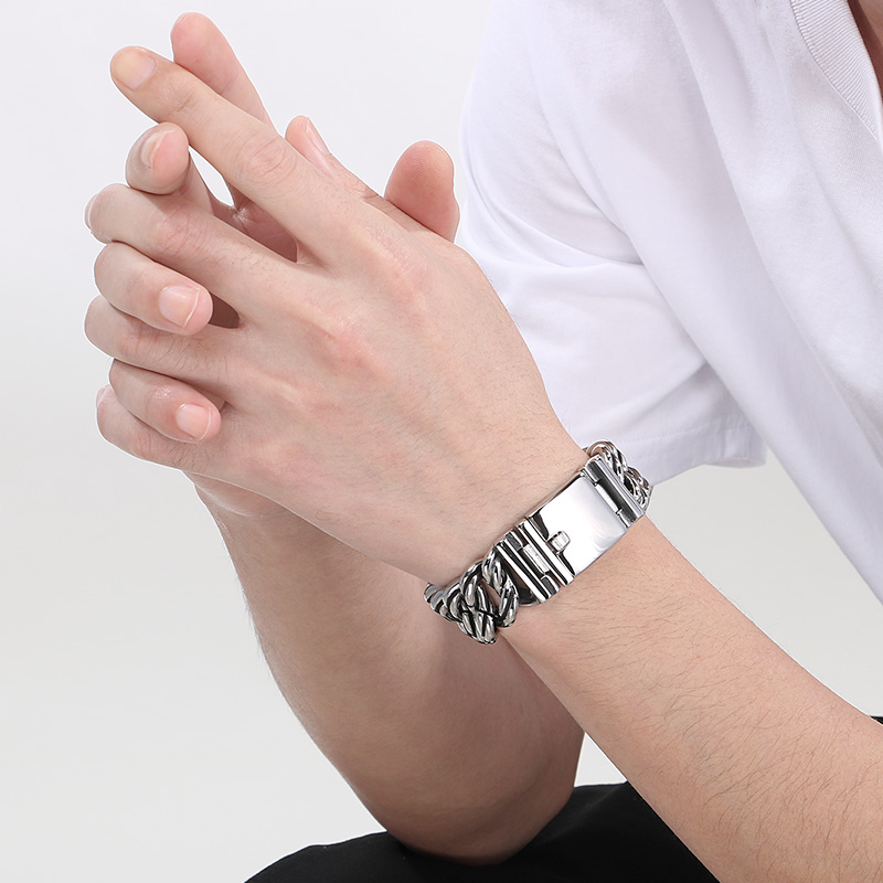 KALEN 22MM Twisted Link Chain  - đánh giá và giá Men Accessories Bd