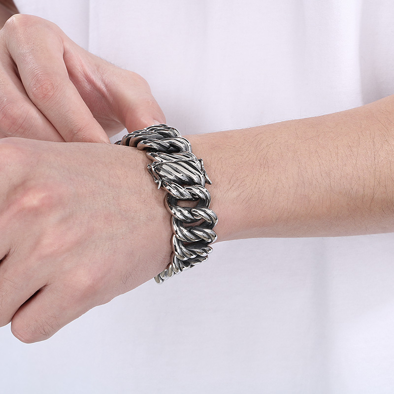 KALEN 22MM Twisted Link Chain  - đánh giá và giá Men Accessories Bd