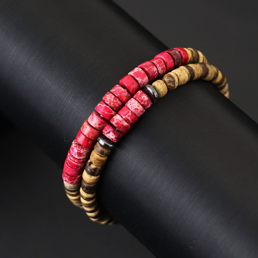 2Pcs Natural Coconut Husk Bead - đánh giá và giá Men'S Yoga Accessories