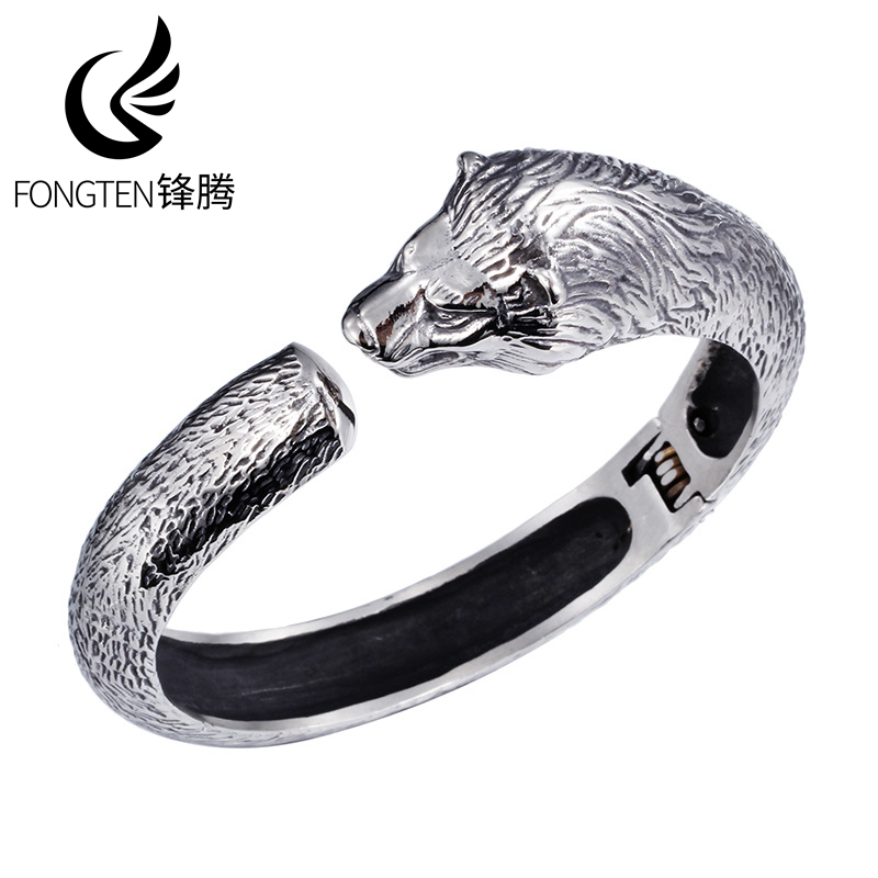 Fongten Viking Wolf Head Stain - đánh giá và giá Men Accessories Bd