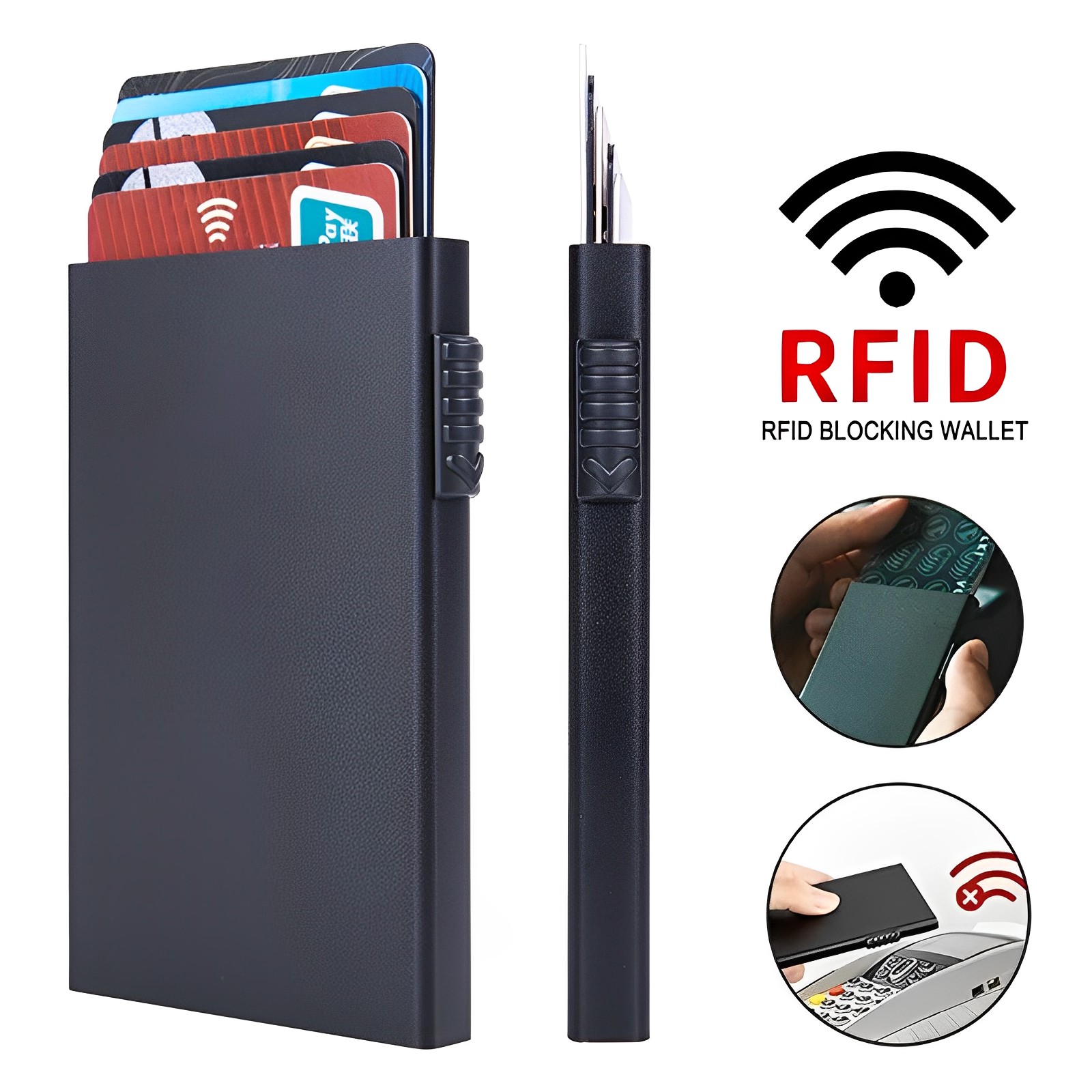 Anti-RFID Blocking Wallet for  - đánh giá và giá Card Case Minimalist