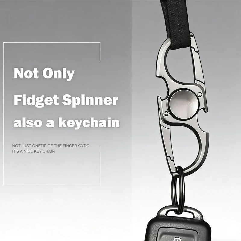 Metal Fingertip Spinner Fidget - đánh giá và giá Keychain Multi Tool