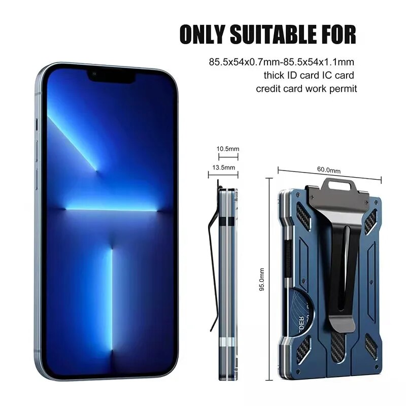 Minimalist Slim Wallet for Men - đánh giá và giá Card Case Minimalist