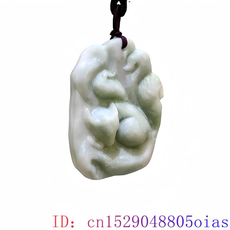 Natural Real Jade Fox Pendant  - đánh giá và giá Men'S Accessories Designer